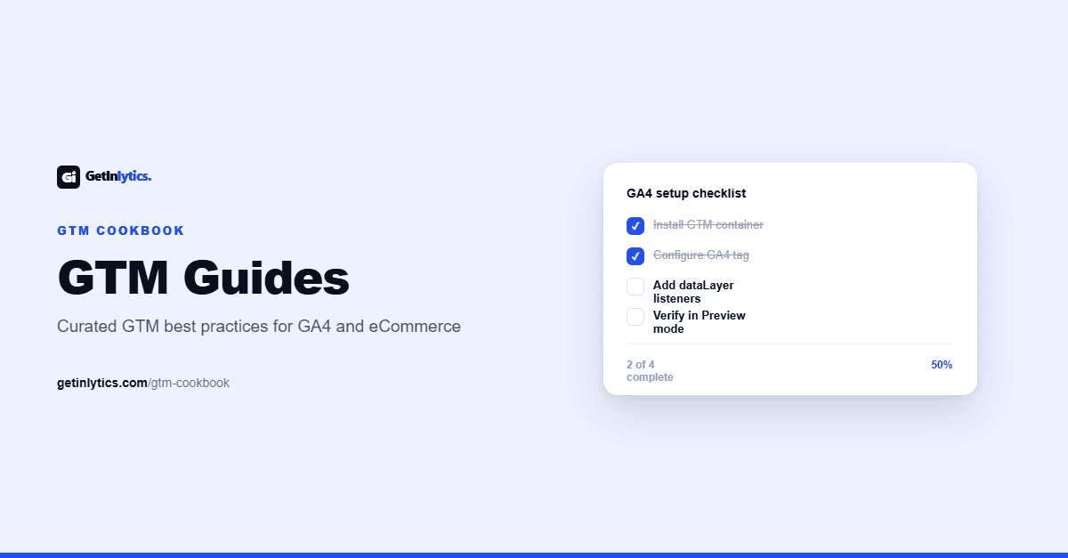 Guides GTM Listener Recipes