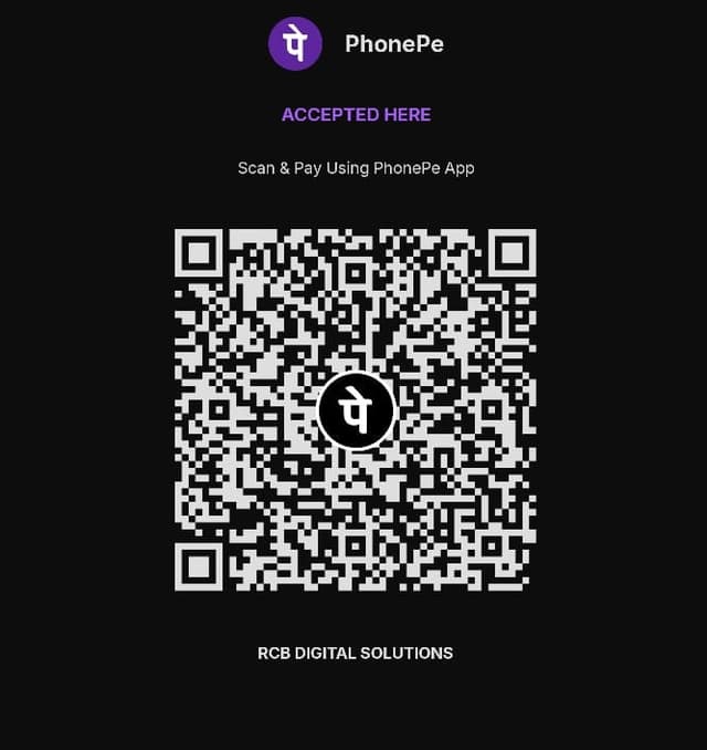 UPI QR Code - scan to pay